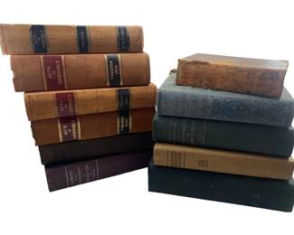348 - Group Lot of Books (Description): A group lot of books comprising various titles and subjects. The collection includes multiple volumes in assorted bindings and conditions.