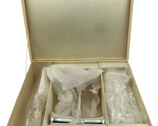 104 - Bar Accessory Set w/ Double Cocktail Jigger (Description): in original box from Neiman Marcus
