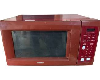 111 - Kenmore Countertop Microwave (Description): Used as is electric/electronic/mechanical item. No guarantee all components, untested.