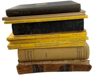848 - Group Lot of Books & Magazines (Description): A group lot of books and magazines. The collection includes various vintage publications and bound volumes.