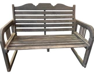 84 - Outdoor Bench - 35 x 46 x 25