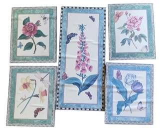 48 - 5pcs Wall Decor - 18 x 8