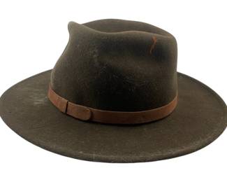 658 - 100% Wool Felt Hat - Size Large