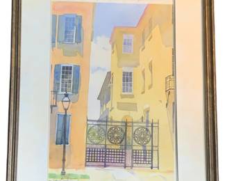 606 - Signed and Framed Artwork - 31 x 23