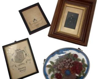 312 - Group Lot of Frames (Description): A group lot of frames in various styles and sizes. The collection includes multiple decorative frames suitable for display.