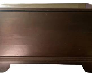 623 - Maho Wood Lift Top Chest - 30.5 x 50 x 26