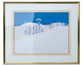 6 - Framed Artwork, signed - 31 x 36