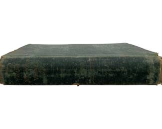 868 - Young Mrs. Jardine Book (Description): Young Mrs. Jardine. This hardcover volume features a cloth binding with gilt lettering on the spine. The book shows signs of age and wear consistent with its vintage nature.