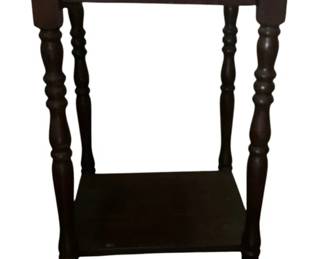 654 - 1 Drawer Wooden Stand - 29.5 x 16