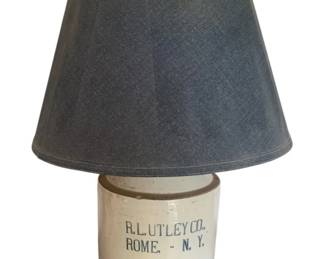 25 - R.L. Utley Co., Rome, NY - 27" (Description): Used as is electric/electronic/mechanical item. No guarantee all components, untested.