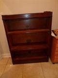 3 section lawyer bookcase