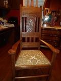 4 of these great vintage chairs, made in Germany, Father, Mother and 2 childrens chairs