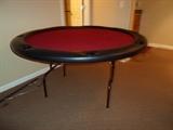 round fold up game table