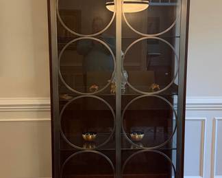 Ethan Allen display cabinet