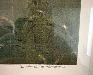 Jackson - Visage II Mixed Media Print
