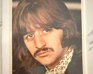Ringo Starr White Album Portrait Print