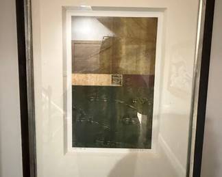Jackson, Lento I, Abstract Mixed Media Print