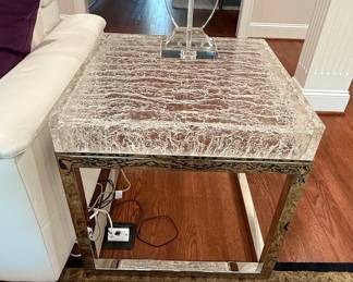 Bernhardt Interiors Arctic End Table