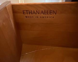 Ethan Allen Bow-Front Chest