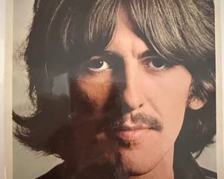 George Harrison Original White Album Portrait Insert