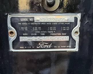 1953 Ford Customline Tudor Sedan
