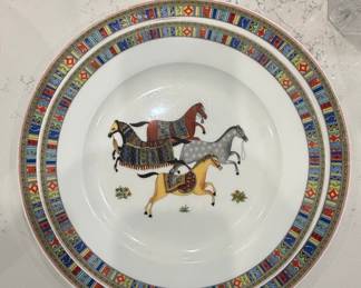 Decorative Horse Motif Plate