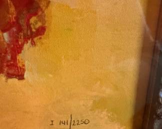 D. Najar Limited Edition Serigraph