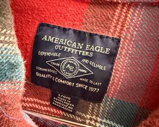 American Eagle Outfitters Plaid Flannel Shirt