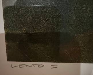 Jackson, Lento I, Abstract Mixed Media Print