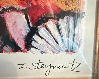 Zamy Steynovitz Authorized Estate Signature Stamped Edition Print