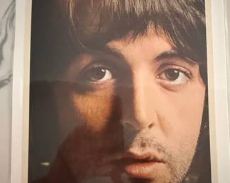 Paul McCartney Portrait Poster from The Beatles (White Album)