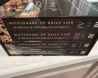 Dictionary of Daily Life in Biblical & Post-Biblical Antiquity (4-Volume Set)