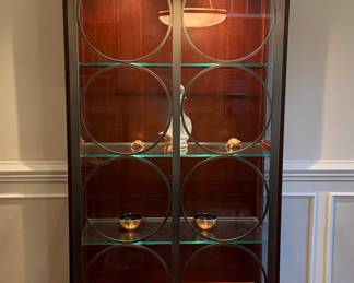 Ethan Allen display cabinet