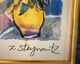 Zamy Steynovitz Authorized Estate Signature Stamped Edition Print