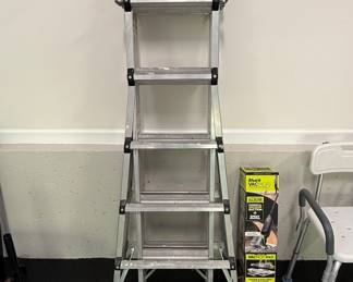 Multi-Position Aluminum Articulated Ladder