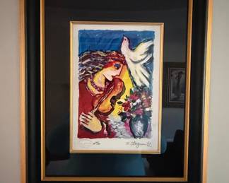 Zamy Steynovitz Authorized Estate Signature Stamped Edition Print