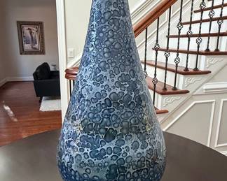 Mid-Century Modern Style Crystalline Glaze Floor Vase