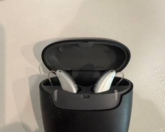 Oticon Real Hearing Aids with Charging Case