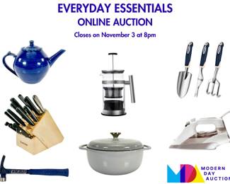 Everyday Essentials Online Auction