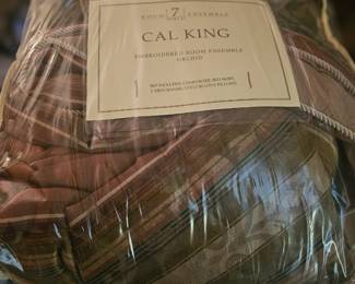 Assorted bedding in Cal King $25.00 each