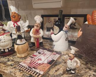 Chef Kitchen Decor - All for 65.00