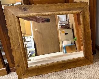 Mirror in Rustic Frame