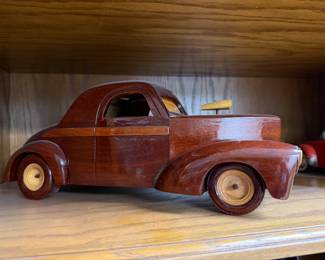 Wooden Antique Model Car