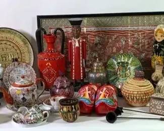 Around the World Travel Mementos