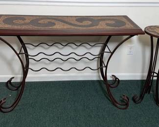 Mosaic Style Tile Tables