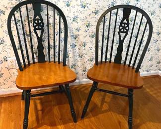 Pair of WindsorStyle Chairs by AAmerica
