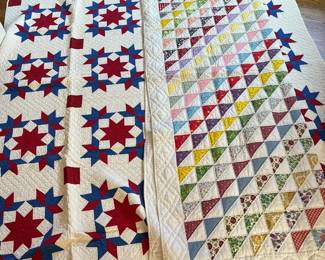 Colorful Handworked Quilts