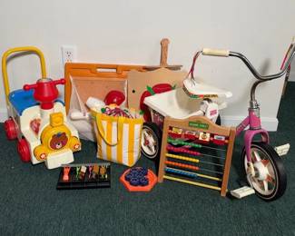 Tricycle, Toddler Riding Toy, and More, Vintage
