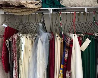 Closetful of Fabulous Tablecloths and Runners