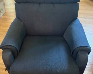 LaZBoy Blue Swivel Chair